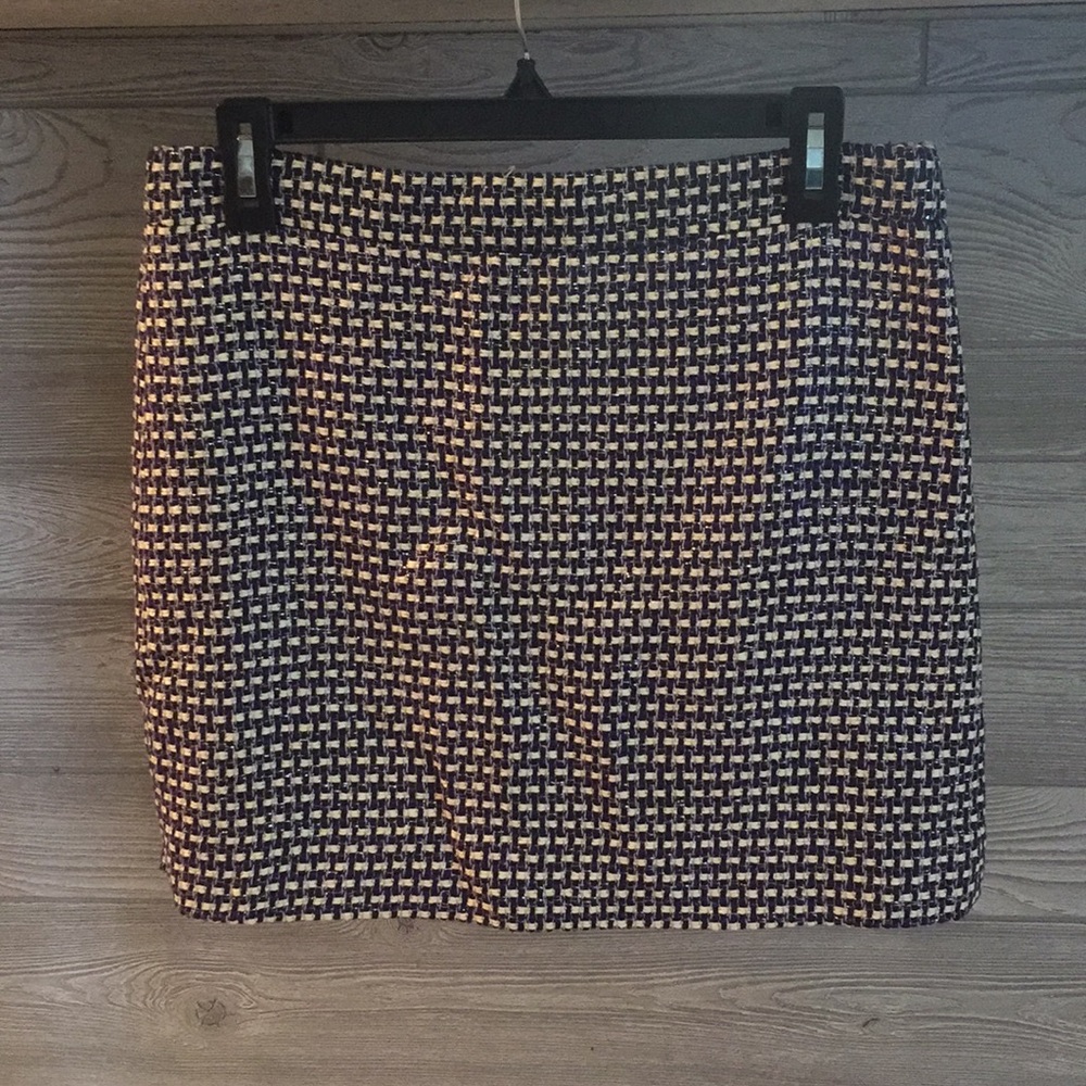 J.Crew tweed mini skirt